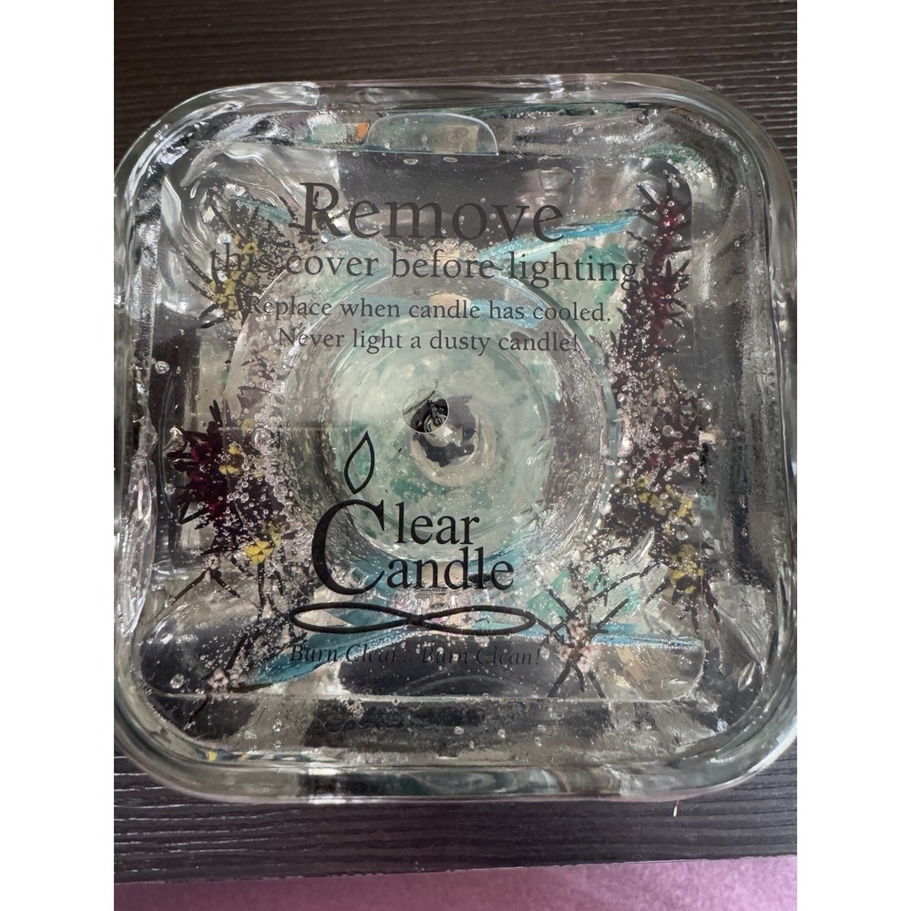 Butterfly Gel Candle  Burns Clear Burns‎ Clean Beautiful - Picture 13 of 13